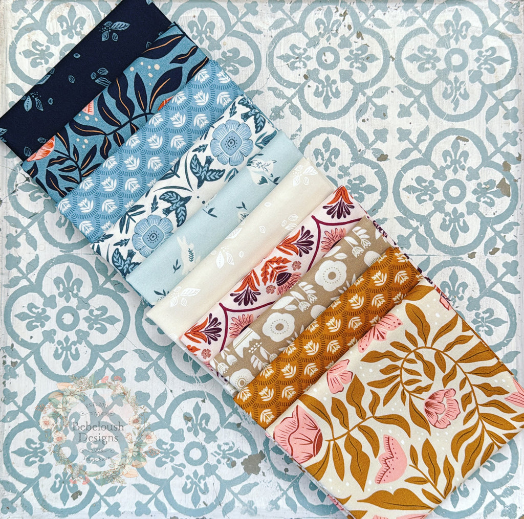{New Arrival} Moda Folk & Lore Fat Quarter Bundle x 10 Pieces