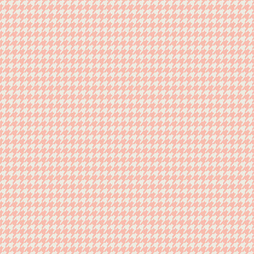 {New Arrival} Art Gallery Fabrics Checkered Elements Houndstooth Rose