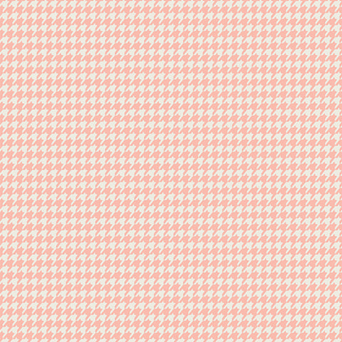 {New Arrival} Art Gallery Fabrics Checkered Elements Houndstooth Rose