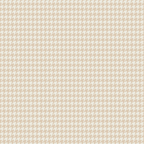 {New Arrival} Art Gallery Fabrics Checkered Elements Houndstooth Sand