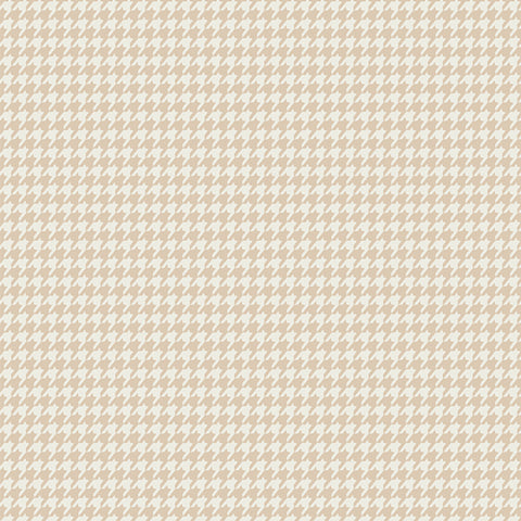 {New Arrival} Art Gallery Fabrics Checkered Elements Houndstooth Sand