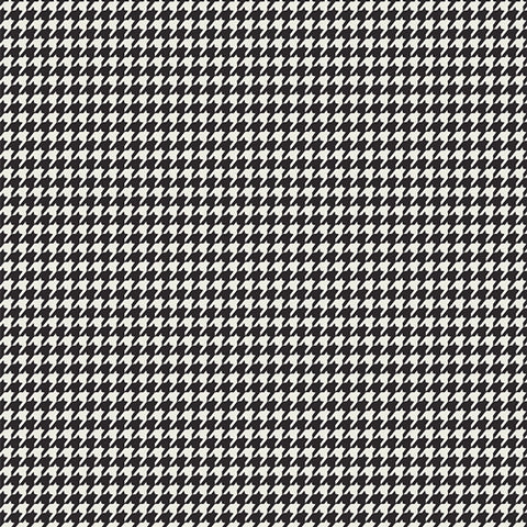 {New Arrival} Art Gallery Fabrics Checkered Elements Houndstooth Onyx