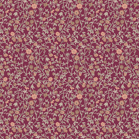 {New Arrival} Art Gallery Fabrics Charming One Everlee Plum