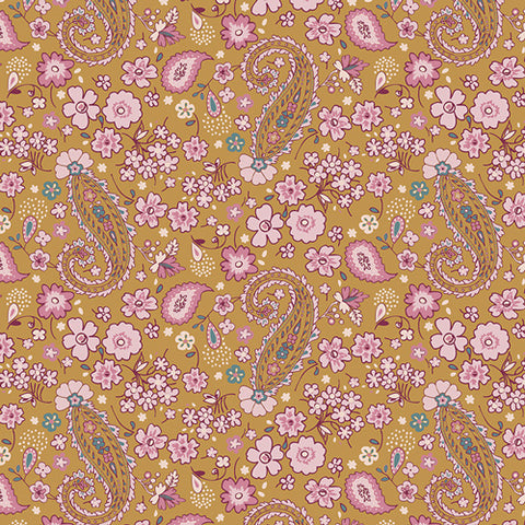 {New Arrival} Art Gallery Fabrics Charming One Boteh Florish Elan