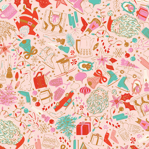 New Arrival} Art Gallery Fabrics Christmas in Colour Decked & Dazzled