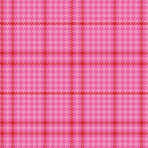 New Arrival} Art Gallery Fabrics Christmas in Colour Holiday Check Sugarplum