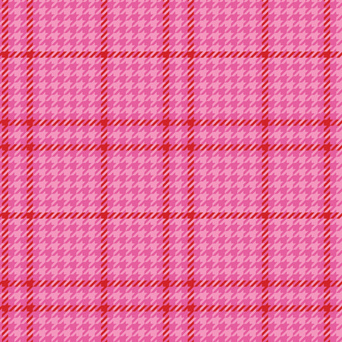New Arrival} Art Gallery Fabrics Christmas in Colour Holiday Check Sugarplum
