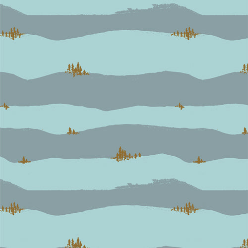 {Pre-Order June} Art Gallery Fabrics Coyote Hill Torn Hills Dawn