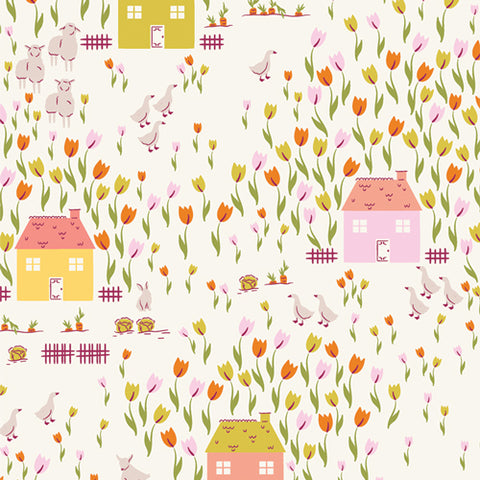 {New Arrival} Art Gallery Fabrics Cottage Grove Cottage Garden