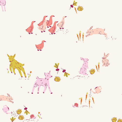 {New Arrival} Art Gallery Fabrics Cottage Grove Farm Friends