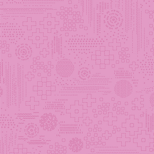 {Pre-Order Aug/Sept} Art Gallery Fabrics The CUR8TOR Artista Sashiko Craft Petal