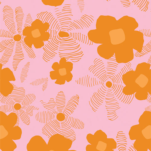 {New Arrival} Art Gallery Fabrics THE CUR8TOR - Modernista Asphodel Delight