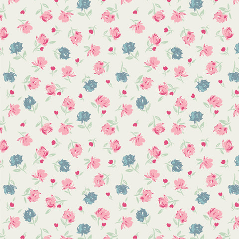 {Pre-Order August} Art Gallery Fabrics THE CUR8TOR - Romantica Gentle Rosebuds Charm