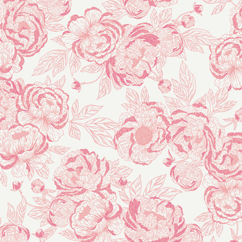 {Pre-Order August} Art Gallery Fabrics THE CUR8TOR - Romantica Floral Affection Subtle
