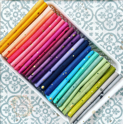 {New Arrival} Moda V & Co Ombre Galaxy Metallic Fat Quarter Bundle x 24 Fat Quarters