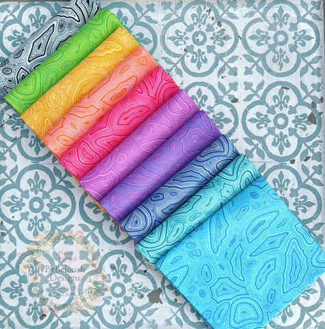 {New Arrival} Tula Pink True Colours Mineral x 10 Fat Quarters