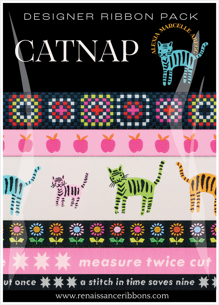 {New Arrival} Ruby Star Society Designer Ribbon Pack Alexia Marcel Abegg Catnap
