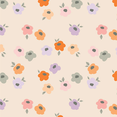 {Pre-Order Late May} Art Gallery Fabrics Tangerine FLANNEL Sweet & Charming