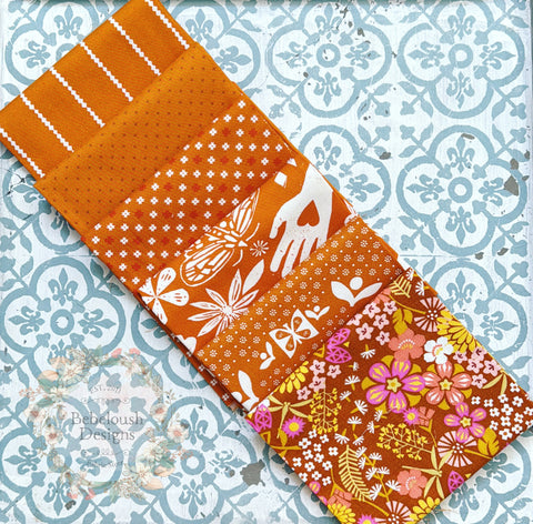 {New Arrival} Moda Ruby Star Society Sampler Curated Fat Quarter Bundle x 6 Heirloom