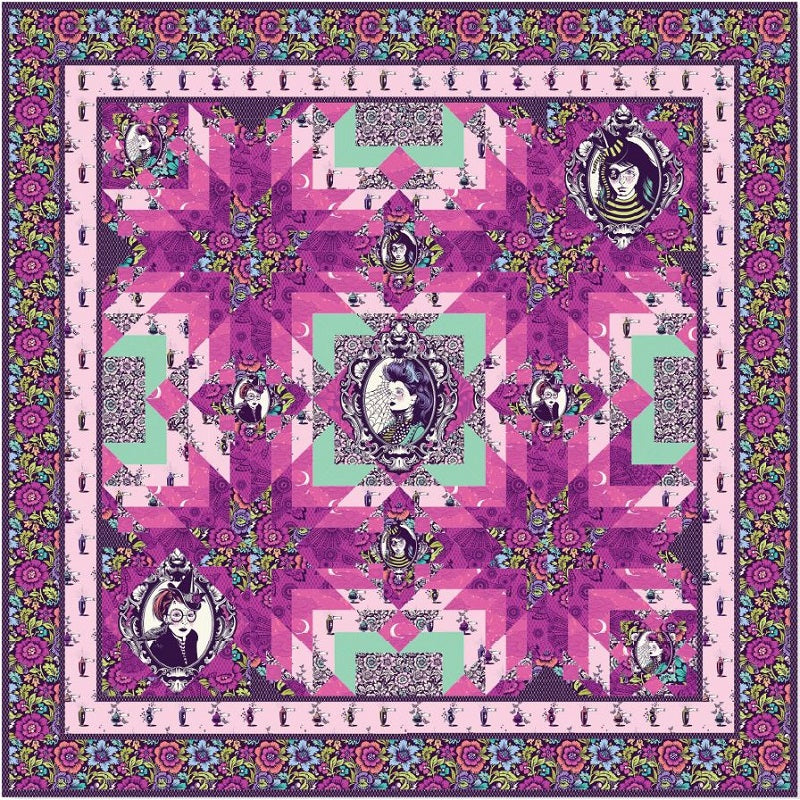 {New Arrival} Tula Pink Family Magic Quilt Top Kit 64in x 64in