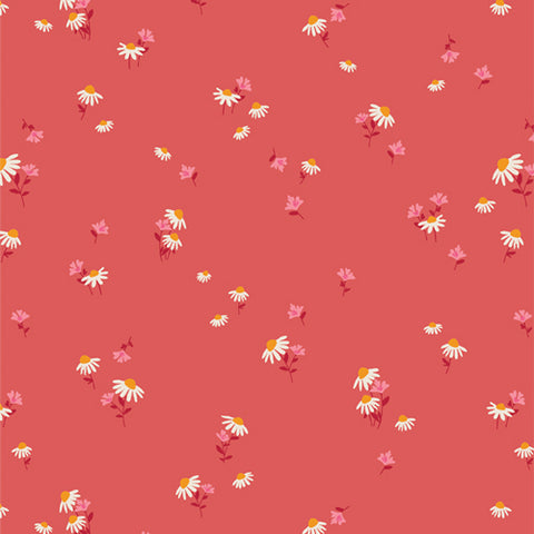 {New Arrival} Art Gallery Fabrics The Flower Fields Delicate Rosewood