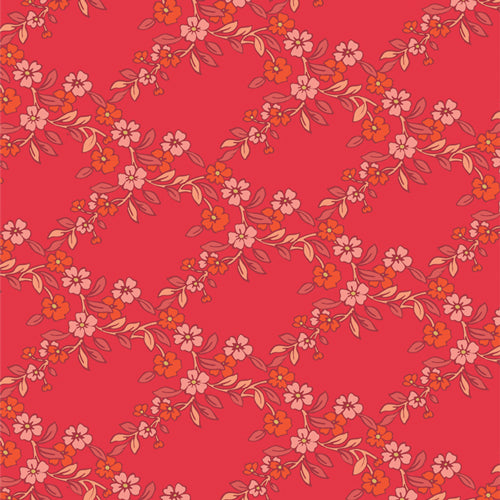 {New Arrival} Art Gallery Fabrics The Flower Fields Charming Arbor Hibiscus