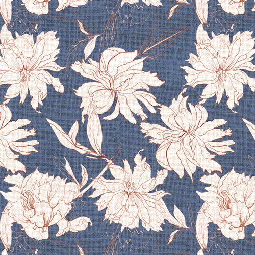 Art Gallery Fabrics Florence Peonia di Boboli FAT QUARTER