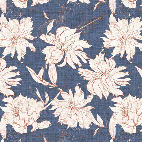 Art Gallery Fabrics Florence Peonia di Boboli FAT QUARTER