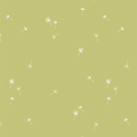 {New Arrival} Art Gallery Fabrics Fresh Linen Dancing Dandelions Crisp