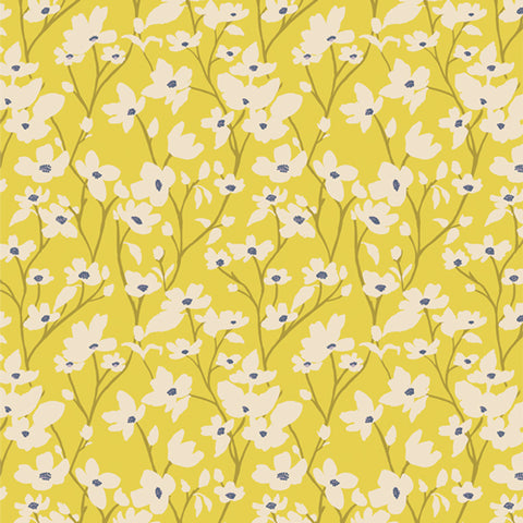 {New Arrival} Art Gallery Fabrics Fresh Linen Dogwood Sunlight