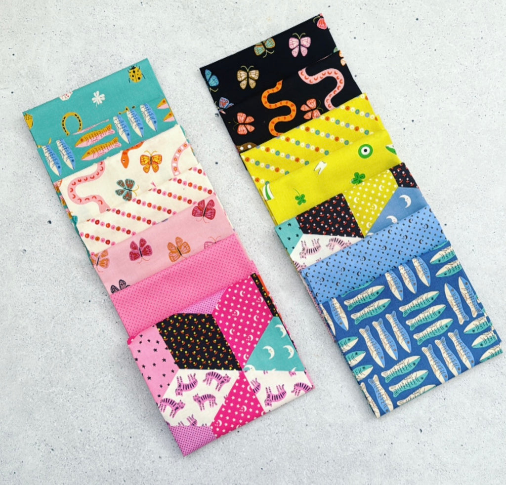 {New Arrival} Moda Ruby Star Society Ooh Lucky Lucky Fat Quarter Bundle x 14 Pieces Mixed Bundle