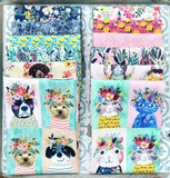 {New Arrival} Freespirit Mia Charro Floral Pets Half Metre Bundle 12pcs Full bundle