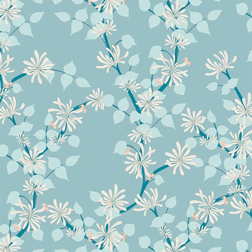 {New Arrival} Art Gallery Fabrics Gulf Breeze Coastal Jasmine