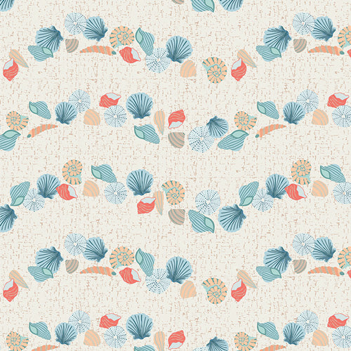 {New Arrival} Art Gallery Fabrics Gulf Breeze Seashell Shores