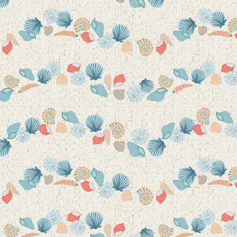{New Arrival} Art Gallery Fabrics Gulf Breeze Seashell Shores