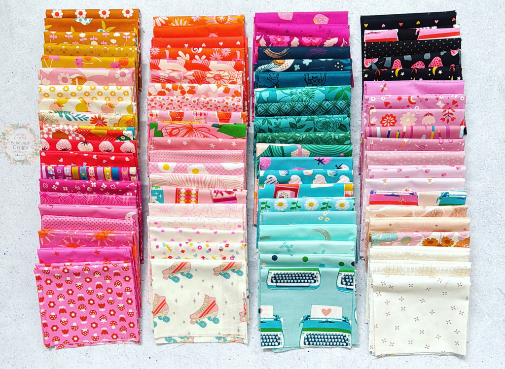 {New Arrival} Moda Ruby Star Society Ultimate Collection Fat EIGHTH Bundle x 80 Prints Mixed