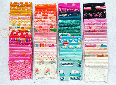 {New Arrival} Moda Ruby Star Society Ultimate Collection Fat EIGHTH Bundle x 80 Prints Mixed