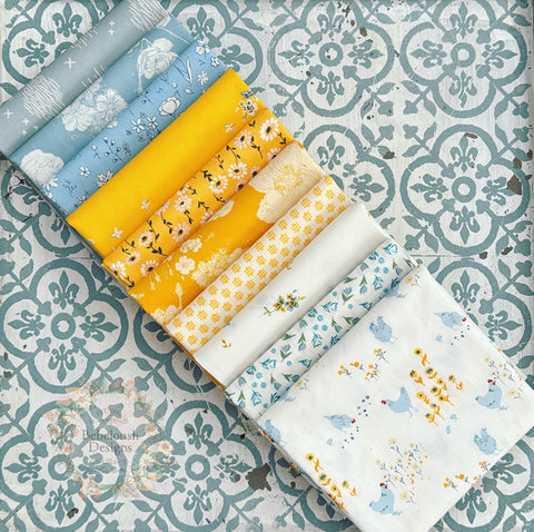 {New Arrival} Art Gallery Fabrics  Curated Bundle Fat Quarter Bundles x 10 Roaming in the Sun