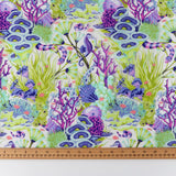 {Pre-Order May} Sallie Tomato X Tula Pink Floral Reef Collection Reef What You Sew Vinyl Deposit Only