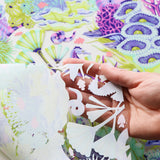 {Pre-Order May} Sallie Tomato X Tula Pink Floral Reef Collection Reef What You Sew Vinyl Deposit Only