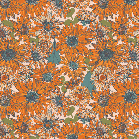 {New Arrival} Art Gallery Fabrics Heirloom Chasing Daisies Heirloom