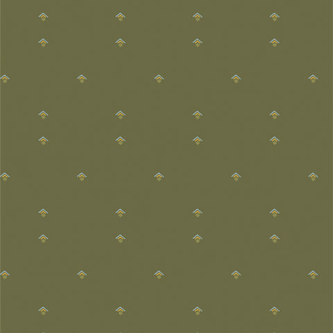 {New Arrival} Art Gallery Fabrics Heirloom Queen Bee Olive