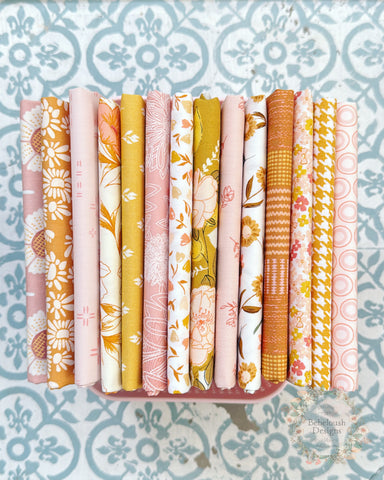 {New Arrival} Art Gallery Fabrics Curated Bundle Fat Quarter Bundles x 14 Pieces Floral Frenzy
