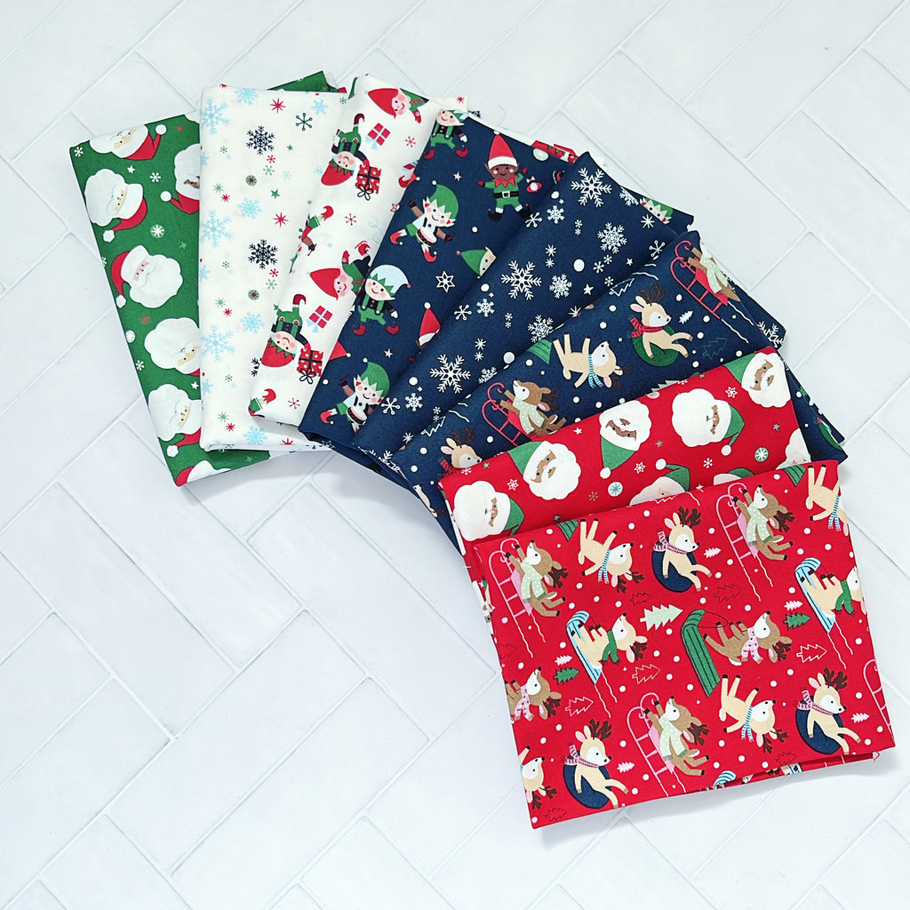 Moda Hello Holidays Fat Quarter Bundles x 8 Pieces
