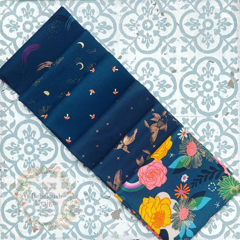 {New Arrival} Moda Ruby Star Society Sampler Curated Fat Quarter Bundle x 6 Galaxy