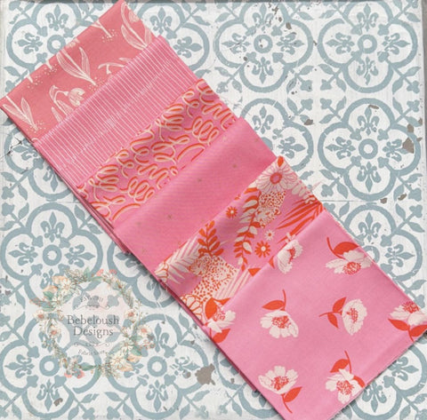 {New Arrival} Moda Ruby Star Society Sampler Curated Fat EIGHTH Bundle x 6 Sorbet