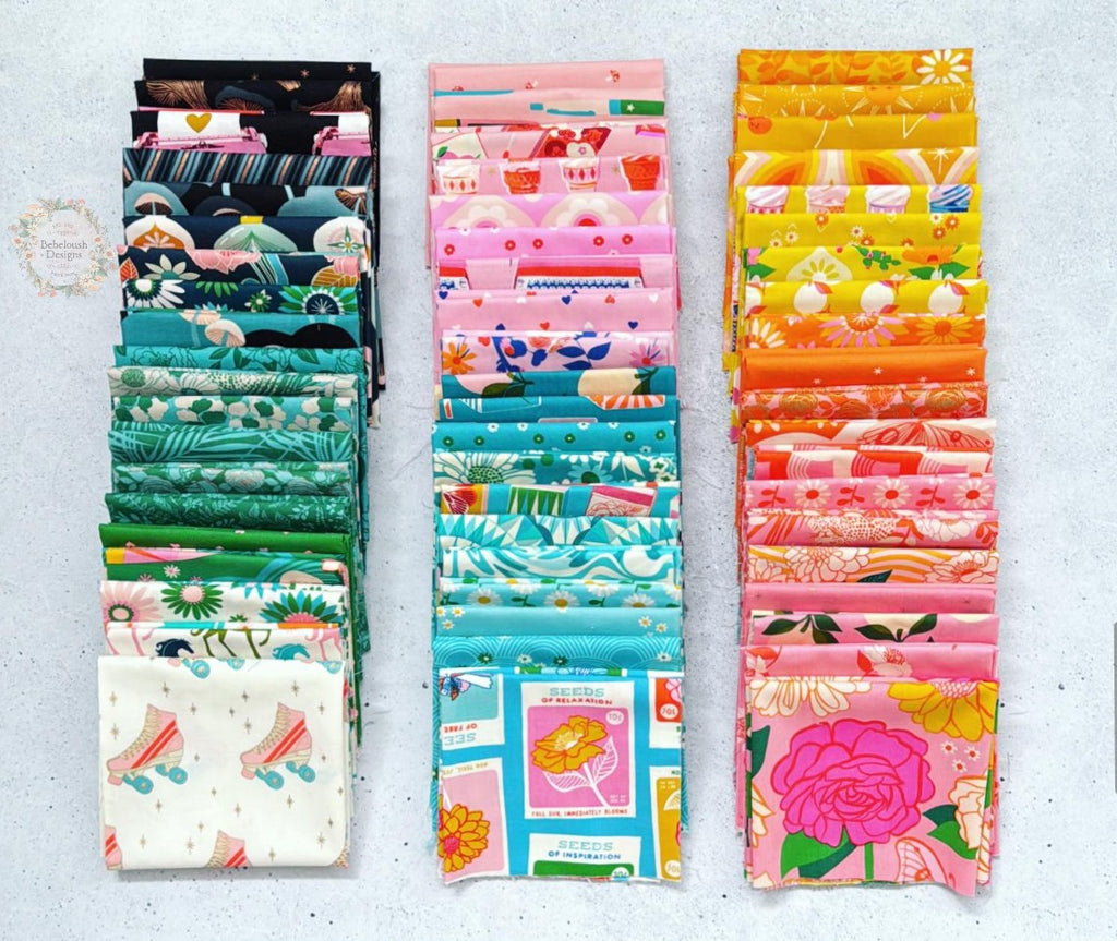 {New Arrival} Moda Ruby Star Society Fat EIGHTH Bundle x 60 Prints Best of Melody Miller