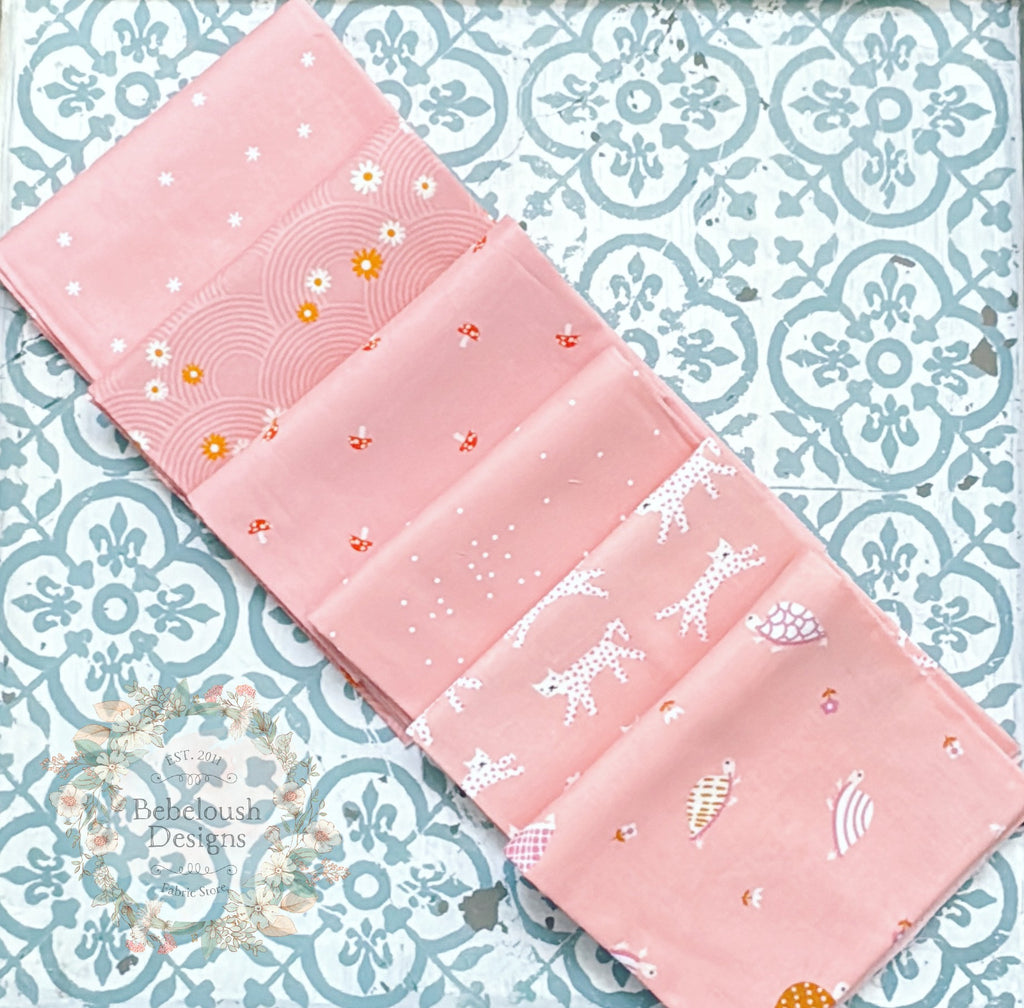 {New Arrival} Moda Ruby Star Society Sampler Curated Fat Quarter Bundle x 6 Balmy