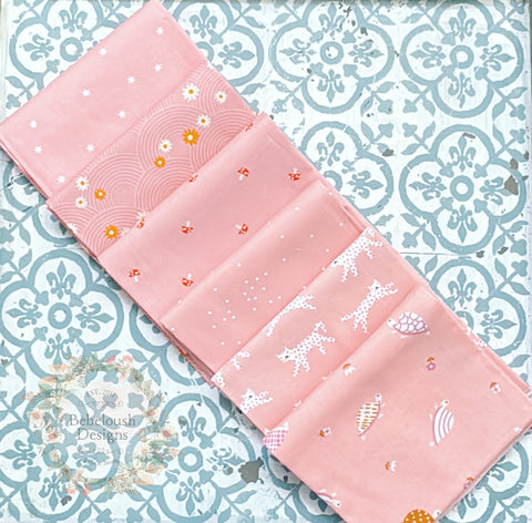 {New Arrival} Moda Ruby Star Society Sampler Curated Fat Quarter Bundle x 6 Balmy