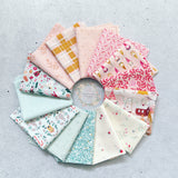 {New Arrival} Art Gallery Fabrics Curated Bundle Fat Quarter Bundle x 14 Pieces Christmas Whispers